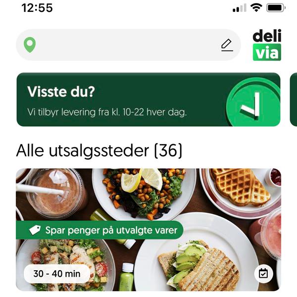 Delivia APP