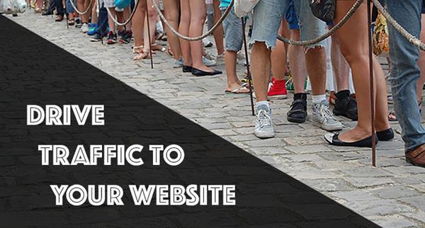 Drive traffic to your website